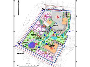תרשים, נספח ניקוז וניהול נגר ברח' שבט דן, פ"ת